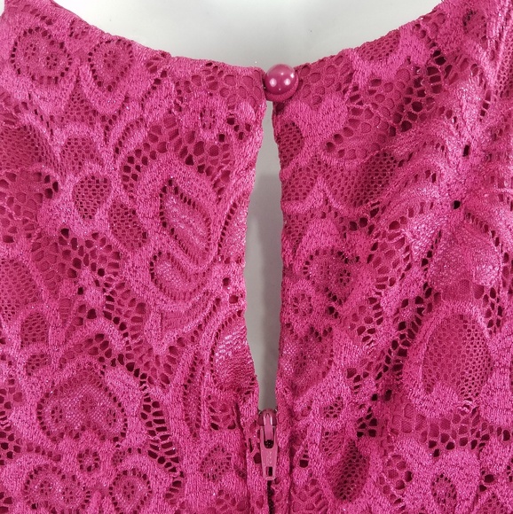 BCX Halter Dress Wine Juniors size 3 - Picture 5 of 6
